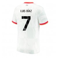 Maglia Calcio Liverpool Luis Diaz #7 Terza Divisa 2024-25 Manica Corta